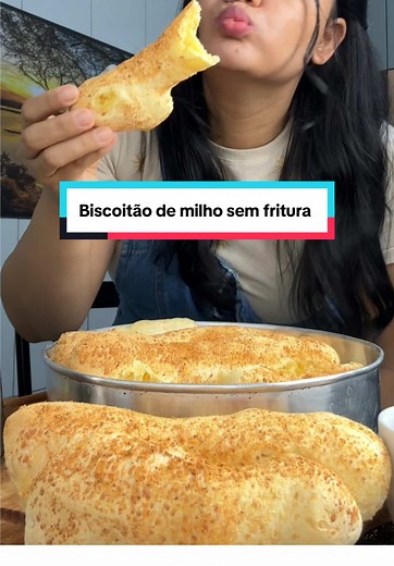 Biscoitão de Flocão de Milho Sem Fritura