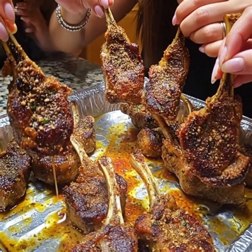 Would You Eat This Grilled Lamb Chops: Ingredients: Lamb chops (as needed) Olive oil (for marinating) Garlic powder Onion powder Black pepper Salt Ground rosemary (optional) Paprika (optional) Instructions: 1. Preheat your grill or oven. 2. In a bowl, mix olive oil with garlic powder, onion powder, black pepper, salt, and any additional spices. 3. Coat the lamb chops evenly with the marinade and let them sit for at least 30 minutes. 4. Grill the lamb chops for about 4-6 minutes on each side, or 