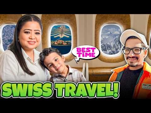 Mumbai To Dubai To Switzerland ✈️