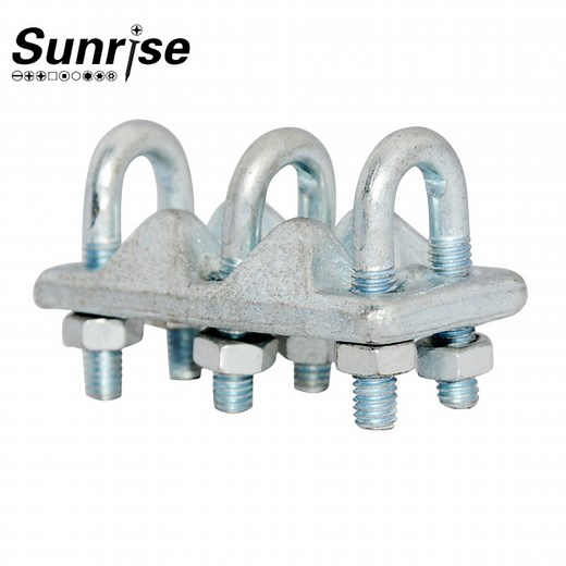 [Hot Item] Wire Rope Clamp/Wire Rope Triple Joint Clamp