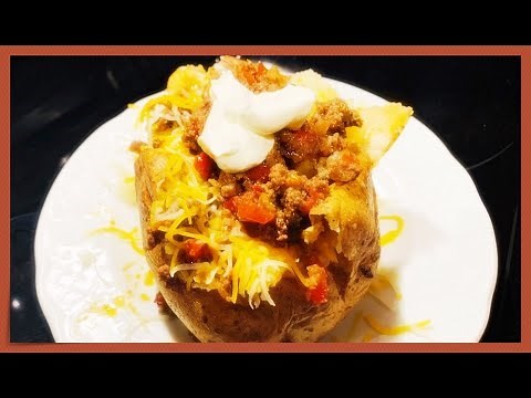 Perfect Baked Potatoes | Lana's Kitchen | Loaded with Seasoned Ground Beef