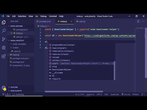 How to Download Files From URL in Node.js Using Node-Downloader-Helper Library