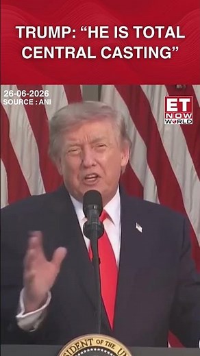 'He Is Totally Central Casting!': Trump Praises Treasury Secretary Scott Bessent #shorts #trump