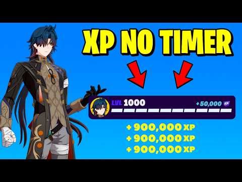 INSANE *NO TIMER* FORTNITE XP MAP to FARM & LEVEL UP FAST in CHAPTER 7 S1! (EASY AFK XP MAP!)