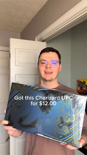 Gym Leader Dr. T 🌊💧 on Instagram: "Opening this Mega Charizard UPC that I won for $12.00 on @landlockedcards WhatNot stream with @cltpkmn. Their streams are fantastic so please make sure to check them out if you haven’t yet! Episode 23 of the Premium Pokédex Project #pokemon #pokedex #charizard #upc #30daysuperfans @patflynn"