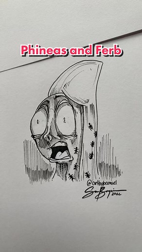 Candace ant farm fit in yo mouth⁉️ #fyp #art #artbybamuel #phineasandferb #cartoon