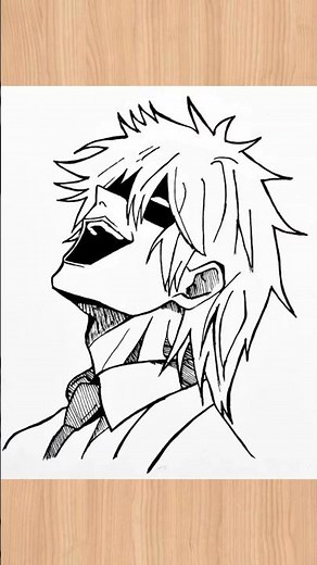 Light Yagami Easy Drawing – #Shorts