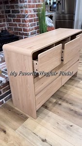 Another one of my favorite Wayfair finds ✨ This modern 7-drawer dresser in the dreamiest light tan truly upgrades any bedroom decor. Clean, modern, and so much storage. Find it linked in my Wayfair storefront! 🤍 #thetidytrendy #wayfair #wayfaircreator #wayfairelevate | thetidytrendy