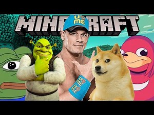 O MOD DE MEMES NO MINECRAFT