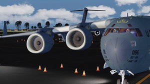 View screenshots, description, and purchase from SimShack here: https://www.simshack.net/products/boeing-c-17-globemaster-iii-p3d-1557 The C-17 Globemaster is a very well known airlifter and cargo aircraft developed by Boeing with its maiden flight in the year 1991. It's known around the world and used by various military units transporting cargo and troops long distances to their destinations. This payware model by Virtavia is fully detailed bringing the C-17 to your copy of Prepar3D. The video