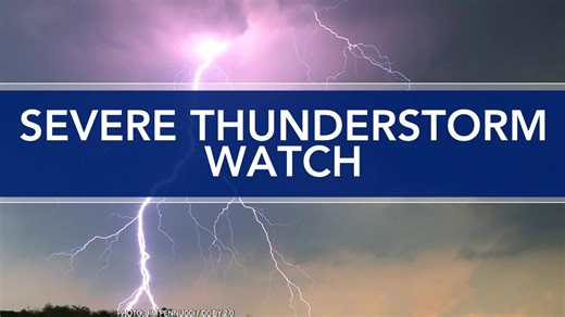 A Severe Thunderstorm Watch Has Been Issued For The Counties In Pink, Meaning Severe Thunderstorms Are Possible Within The Next Several Hours. Stay Up To Date With The Latest Information From The KXII Weather Authority Team | KXII-TV