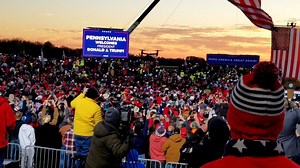 14K views · 605 reactions | President Trump has arrived in Butler. He has just begun speaking. Check out Monday's Butler Eagle for our full coverage of his visit or subscribe online at butlereagle.com | Butler Eagle | Facebook
