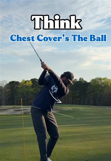 STOP Getting Stuck In Your Golf Swing ⛳️⬇️ If your hips slide, your chest stalls, and your lead side lifts through impact… you’re going to get stuck underneath every time. Here’s the pivot fix ⬇️ ✅ Alignment stick through the belt loops ✅ Another stick just outside the lead hip ✅ Keep your body tilt and “cover” the golf ball ✅ Rotate your lead hip into the stick instead of sliding past it The goal is to stabilize the lead side while rotating through the shot. If the hips move laterally, the lead