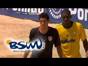 Mundialito Futebol De Praia - Brazil v USA