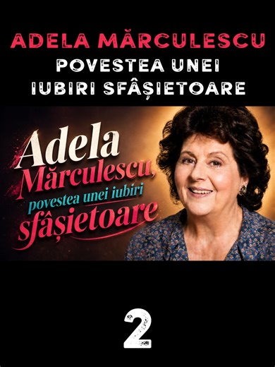 Adela Mărculescu 2 - Povestea unei iubiri sfâșietoare 🔥 Umbre și Secrete În 1977, o ușă s-a închis între doi oameni care credeau că dragostea lor fusese făcută să reziste. El a ales Germania, cu mirajul ei rece, occidental, aproape interzis; ea a rămas în România, lângă scenă, lângă public, lângă singura patrie pe care n-ar fi părăsit-o niciodată. Ani mai târziu, bolnav, el s-a întors - nu ca să repare totul, ci ca să lase în urmă o propoziție grea cât o viață - era „regretul unei vieți risipit
