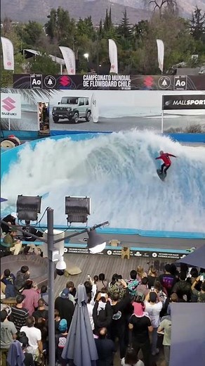 FlowRider Flow Barrel at MALL SPORT Santiago, Chile. #mallsport #wavehouse #flowrider #santiago