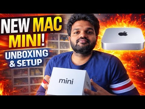 Mac Mini M4 Unboxing & Setup 🚀 | My First Impressions + Complete Setup Guide.