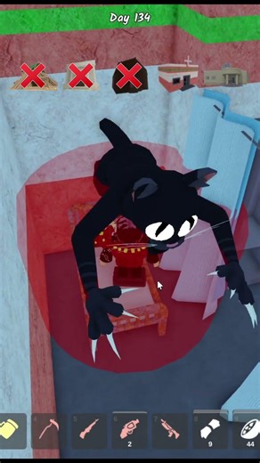 Can these Structures stop the Cat? 🐈🚫 #shorts #roblox #99nightintheforest #99nights