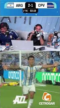 EL GOL DE LICHA MARTÍNEZ PARA EL 2 1 VS CABO VERDE - #mundial2026 #argentina #caboverde #messi