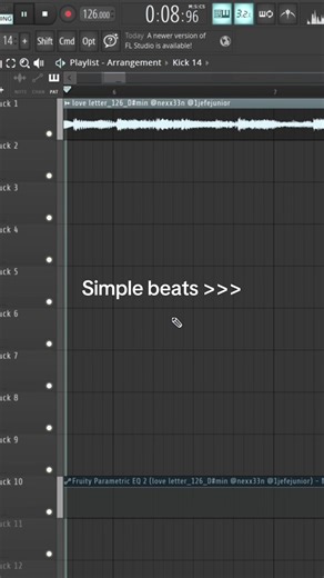 Simple beats >>> #simplebeats #flstudio #sample #808hunter #cooking