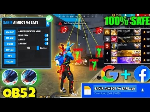 😱 Free Fire OB52 Antiban Headshot Panel 🔥 | Mod Menu + Injector OB52 100% Safe ✅ | #freefire #ob52