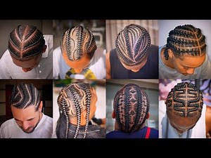 40 + New Cornrow Natural Hairstyles for Men | Stylish Braiding Cornrow Designs for Guys
