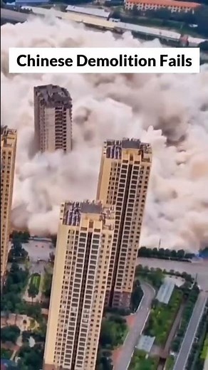 Chinese High Rise Building Demolition Fails! (Compilation)