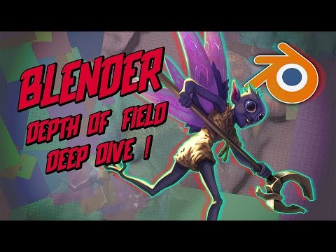 Blender - Eevee Depth Of Field Tutorial!