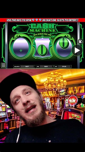 10$ Spin On Cash Machine!!!! #money