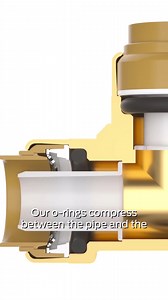 Every part of a SharkBite fitting plays a key role. Here's how o-rings help create a watertight seal for plumbing installs. | SharkBite Plumbing Solutions