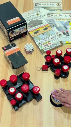 INI NIH! Paket Usaha Stempel Flash yang udah lengkap banget! #shorts #mesinstempel #fastprint