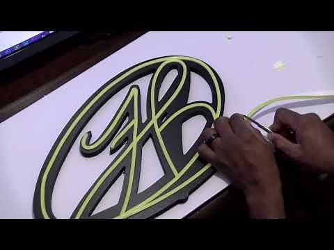 LED Neon Sign With Hollow inside