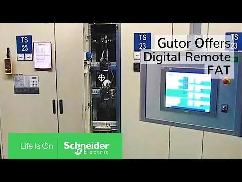 Remote Factory Acceptance Tests and Gutor's Digital Transformation | Schneider Electric