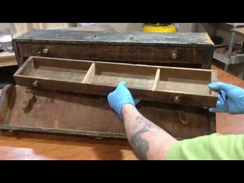 Restoring a Antique Toolbox