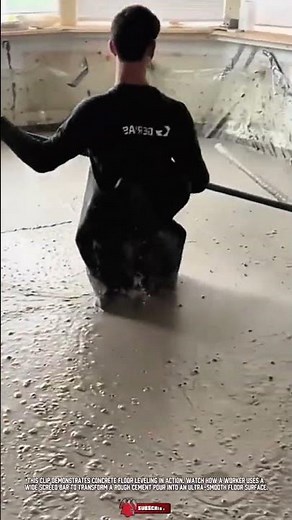Concrete Floor Leveling Tool for Perfect Smooth Surface Finishing #toolholder
