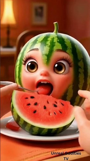 Watermelon vs Watermelon 😂🍉 | Spoon Fight Turns HILARIOUS!#funny #viral #food #fruit #asmr #shorts