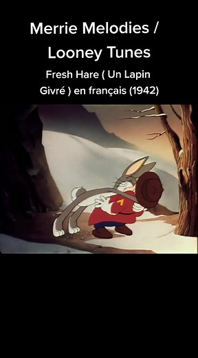 Fresh Hare / Un Lapin Givré (1942) VF #looneytunes #looneytoons90s #bugsbunny #bugs #elmer #elmerfudd #dessinanime #cartoons #cartoon #fyp #vf #fr