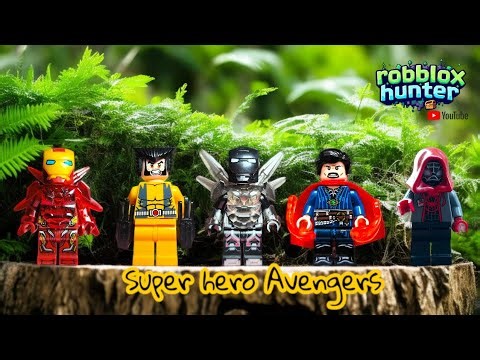 Hunting Avengers ironman spiderman