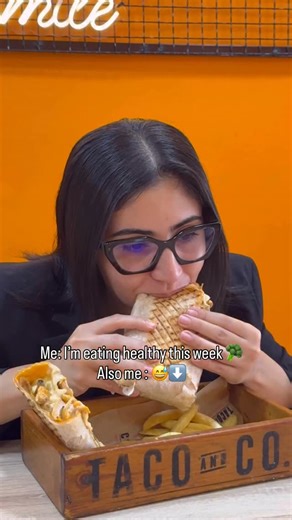 Healthy? Nah, tacos it is 🫣😅 • | Taco and Co.