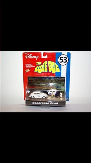 Herbie the Love Bug Diorama & 1:18 Die-Cast Car – Johnny Lightning’s Ultimate Tribute!