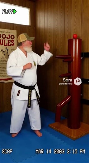 Old Fritz Karate tutorial #subscribe #funny #superpowers #trip #ai #memes