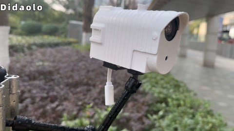 Protective Clam Cover with Fan for The Mevo Start, Avoid Exposure to Sun and Rain, Mini Fan Keep Mevo Start from Overheating During Hot Outdoor Games