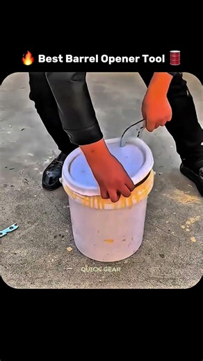 🔥 Best Barrel Opener Tool 🛢️ | Drum Lid Wrench Demo 🔧
