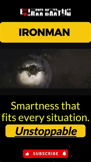 Why did Iron Man tell Jarvis to just show battery %? 🤔🔥