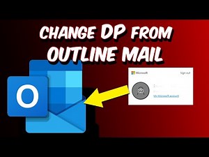 How To Change Dp Of The Outlook Mail