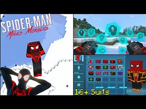 New Spiderman MM Addon For Minecraft PE | 1.19+