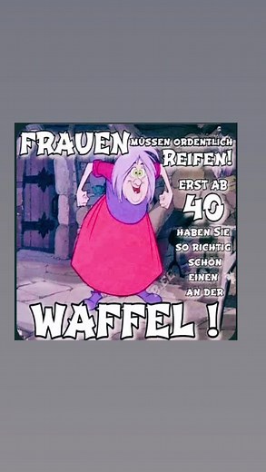 Animated Elderly Woman in Medieval Room