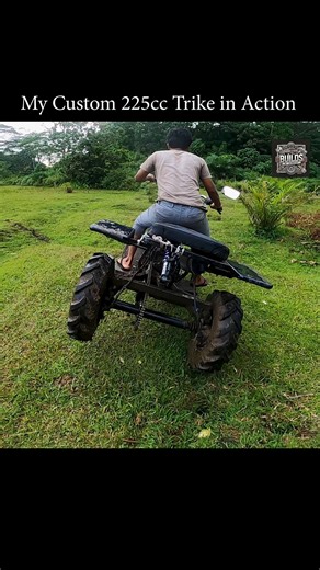 A quick ride on my handmade 225cc trike motorcycle. Fully custom-built with a lightweight chassis and smooth power delivery. More build videos coming soon! #diyprojects #diy #likenew #CustomEngineering #MechanicLife #DIYFabrication #DIYBike #MotorcycleBuild #trikebike | Builds by Dinesh