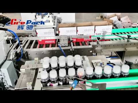 Fish Bait Liquid Bottle Filling & Packaging Line One-stop automation from bottling to case packing