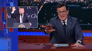 Stephen Colbert had a lot to say about President Trump this week... | Yahoo News